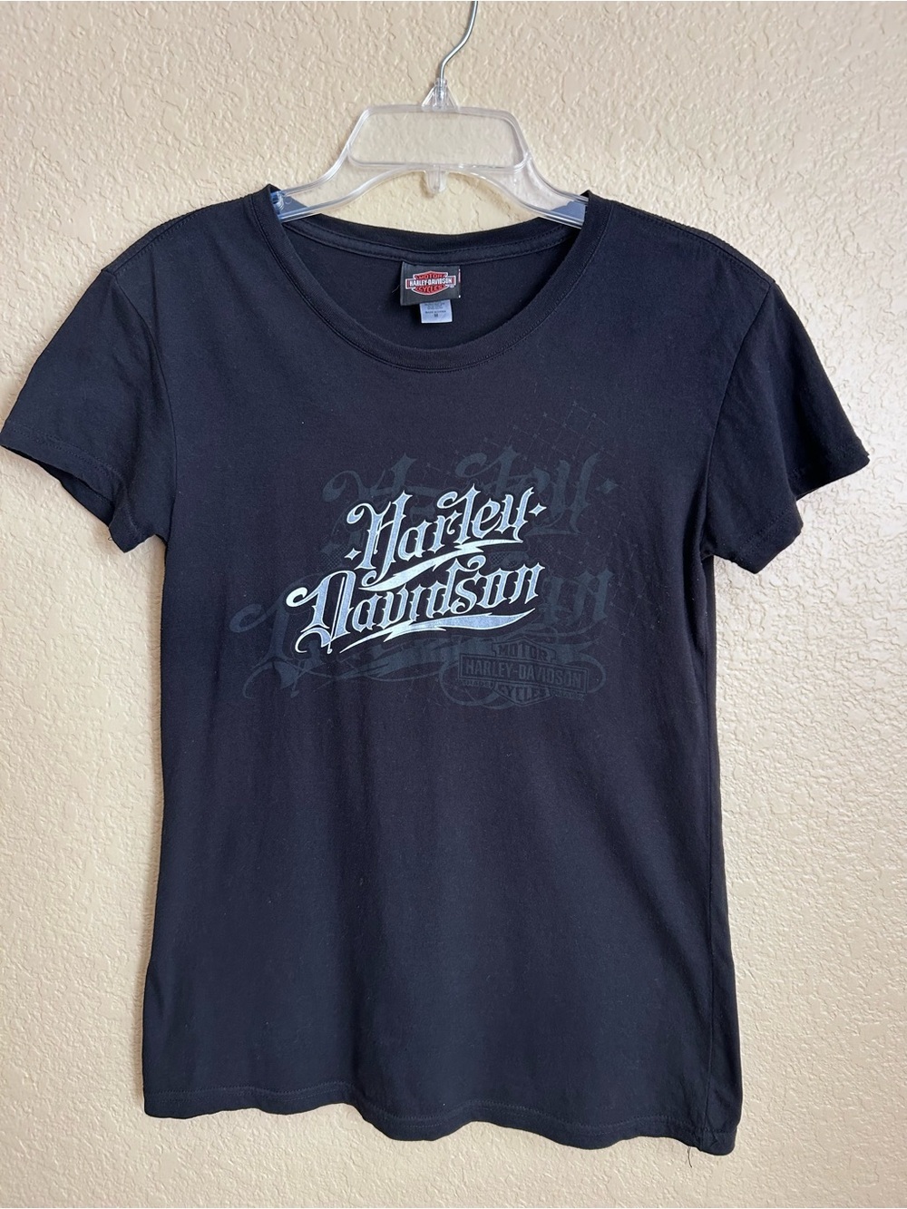 Harley Davidson Short Sleeve Black Graphic Tee